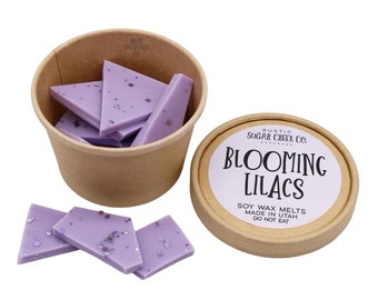 Blooming Lilacs Snap Bars Scented Floral Brittle Wax Melts For Warmer Gifts For Women Spring Wax Warmer Melts Lilac Wax Melts For Gifts