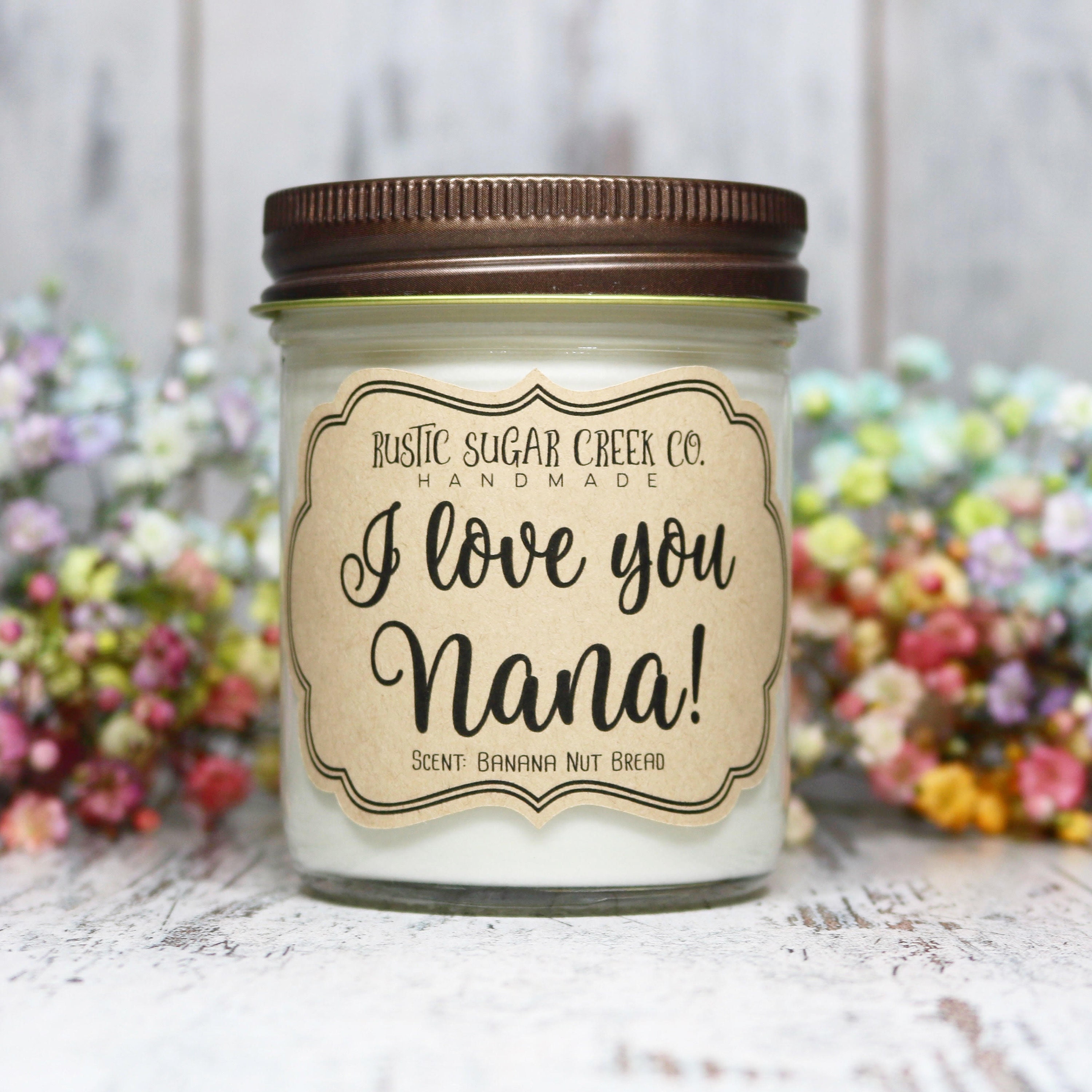 World's Best Nan/Nana/Gran/Grandma/Aunt Scented Candle Gender Reveal Gift 