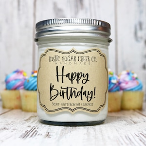 Happy Birthday Candle Birthday Gifts For Her Personalized Birthday Gift Ideas Bday Gift For Birthday Gifts For Best Friend Candle Bday