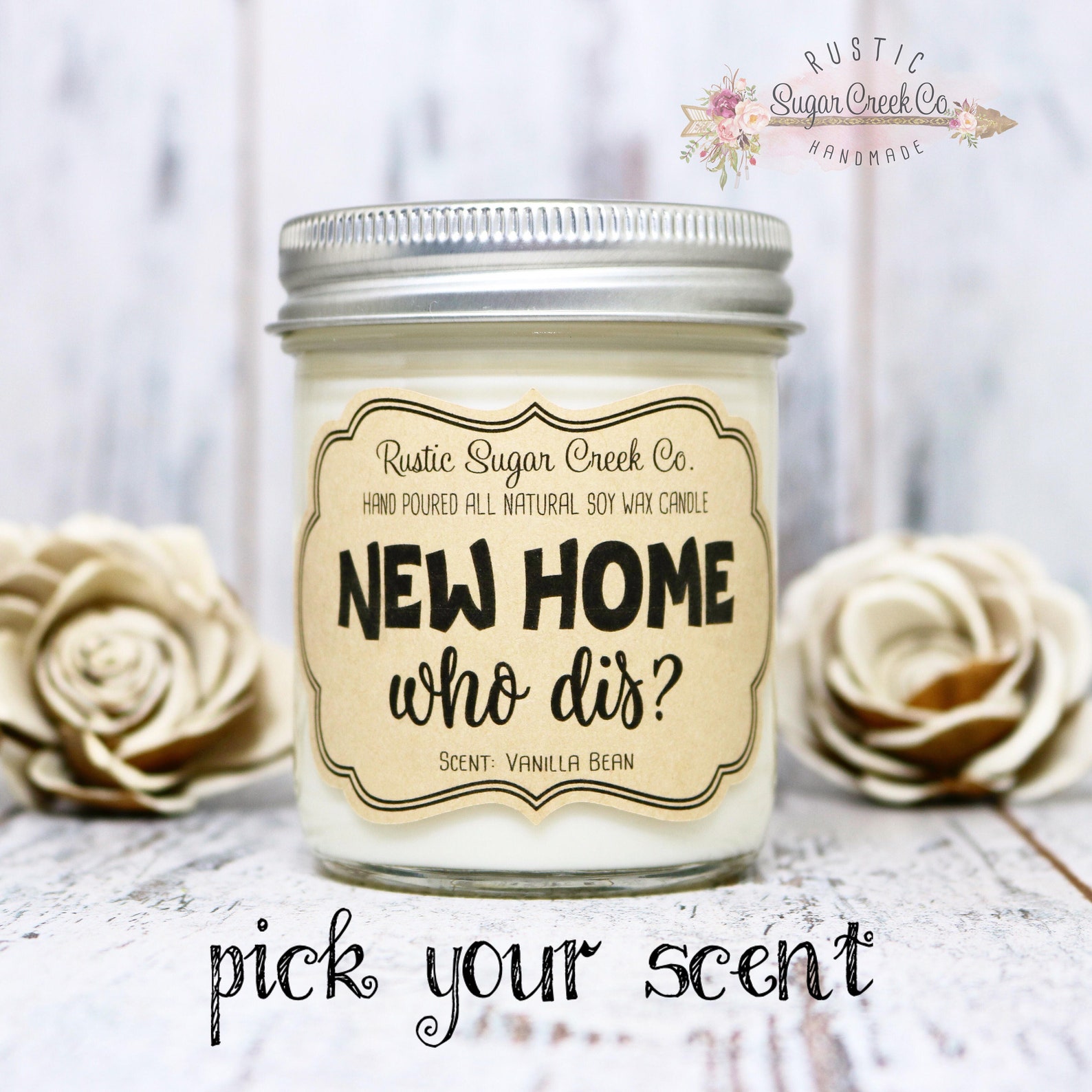 New Home Who Dis Candle New Home Gift Housewarming Gift New Etsy