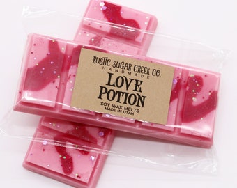 Wizard Snap Bars Wax Melts For Warmer Strawberry Peach Champagne Wax Melts For Gifts Wizard Candle Melts Potion Wax Melts Magic Spells