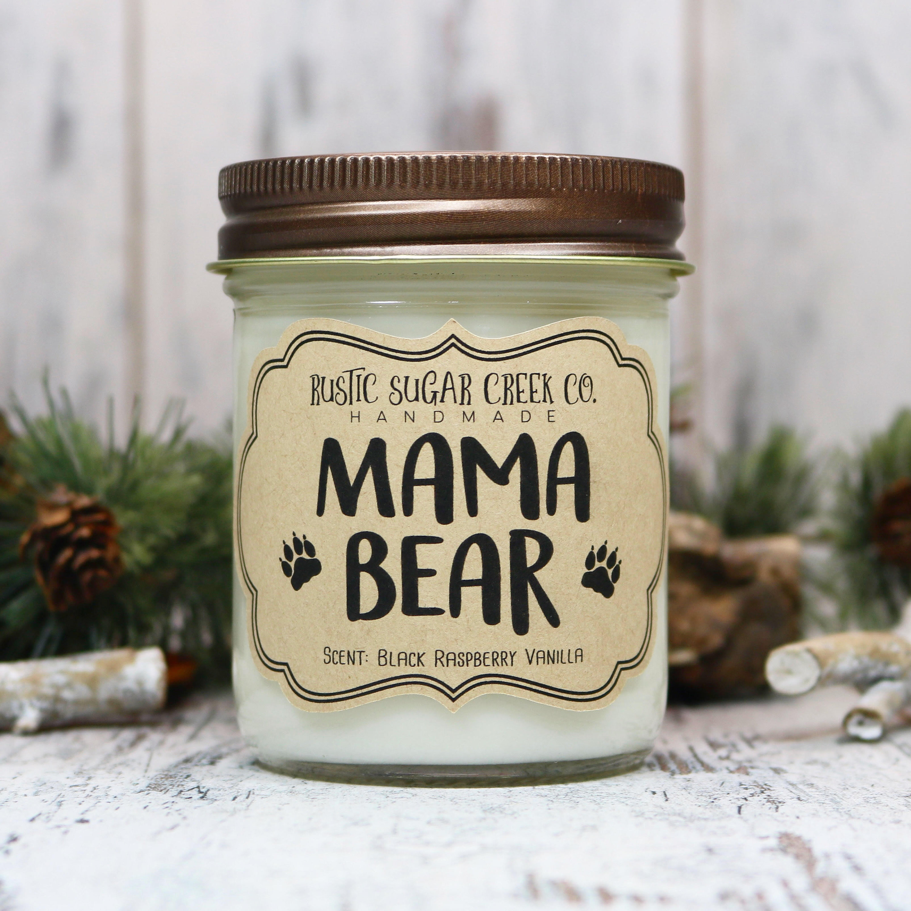 Mama Bear Candle Home Décor Home & Living Candles