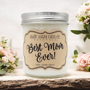 Best Mom Ever Candle Gifts For Mom Candle Mothers Day Gift Mother Gift Birthday Gift For Mom Grandma Gift Personalized Gifts For Mommy Mama