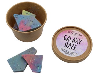 Galaxy Haze Wax Melt Brittle For Wax Warmer: Rainbow Candy Scent
