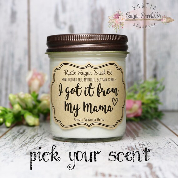 Gifts for Mom from Daughter Son, Handmade Candle Gifts for Mom, Unique  Mother's Day Present, Funny Birthday Gifts for Mom, Mom Gifts,Mothers Day
