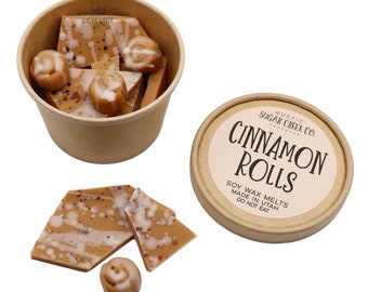 Cinnamon Roll Brittle Scented Wax Melts For Warmer: Home Fragrance, Bakery Wax Melt