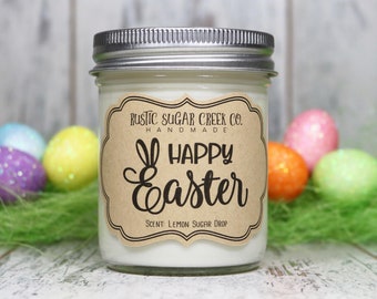 Happy Easter Candle Easter Gifts Adults Easter Bunny Family Easter Gifts Friends Easter For Mom Easter Gifts For Teachers Easter Gift Ideas