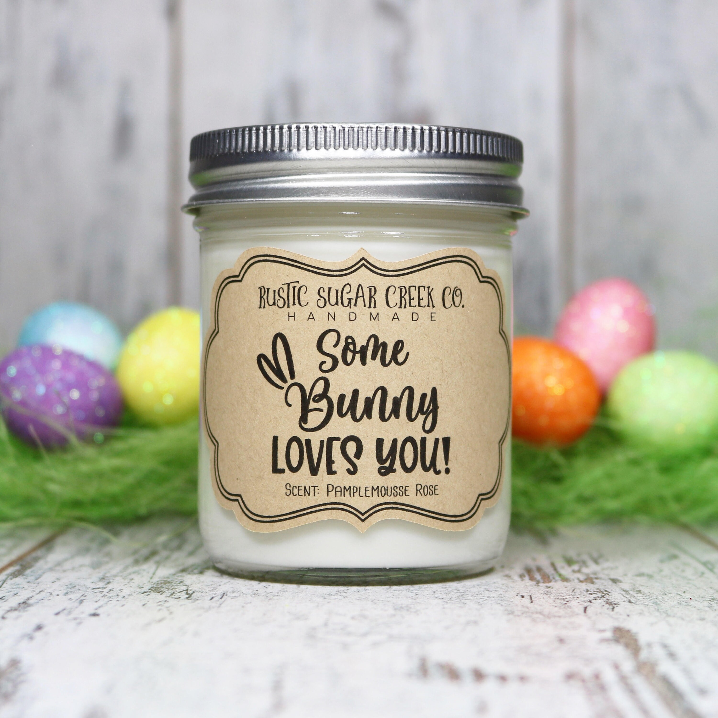 Some Bunny Loves You Candle Easter Gifts For Women Easter Candles Easter Decor Easter Gifts Adults Rabbit Gifts Easter Bunny Basket Ideas