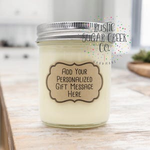 Cinnamon Stick Scented Soy Wax Candle Handmade Clean Burning 3-Sizes W-Box: Cinnamon Candles image 6