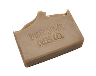 Pain de savon fait main à l'avoine et à froid - Artisan Soap