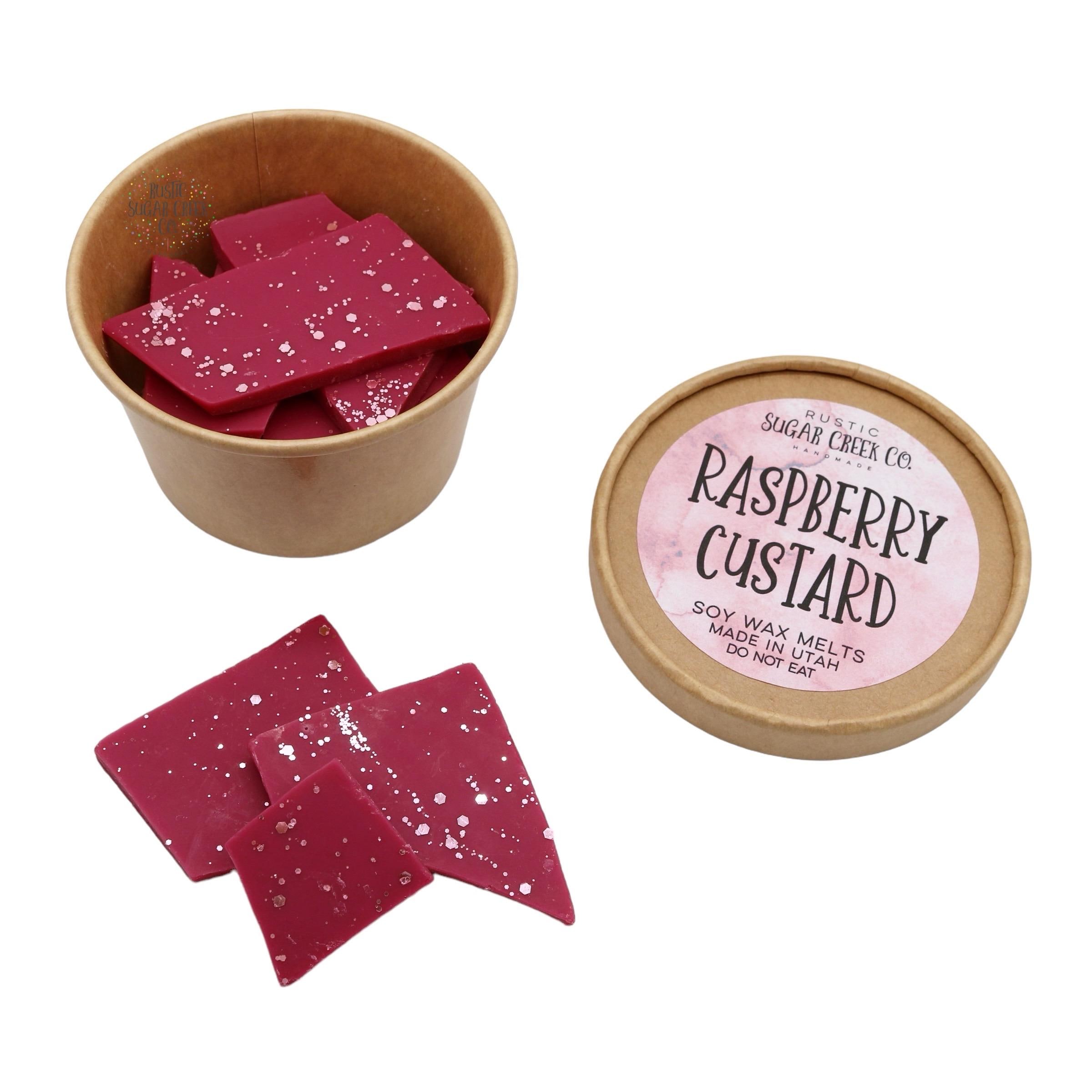 Raspberry Custard Brittle Soy Wax Melts for Warmer: Fruity Scented Wax ...
