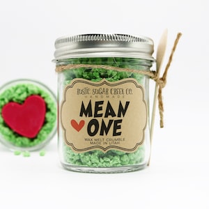 Mean One Wax Melt Crumble: Winter Forest Scented Soy Wax