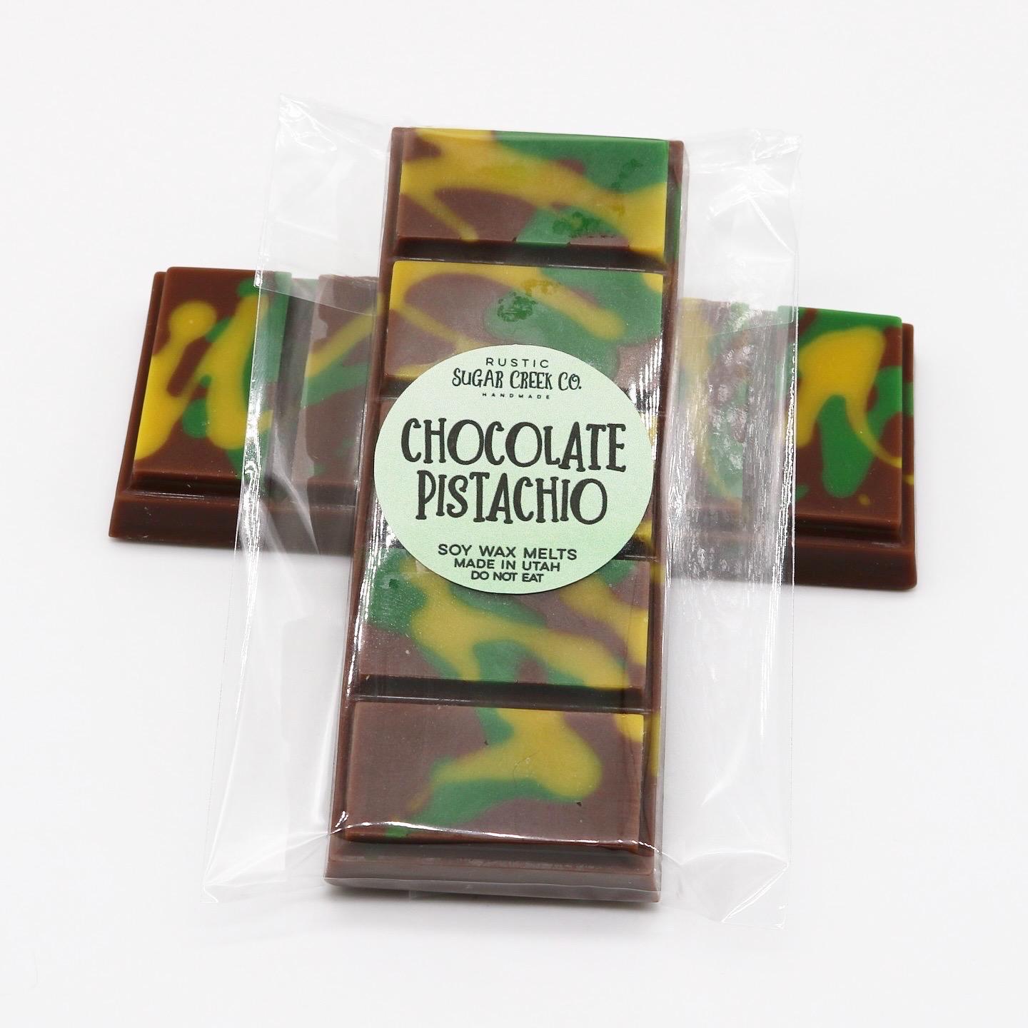 Chocolate Pistachio Snap Bars Wax Melts For Warmer Pistachio Wax Melt Chocolate Candy Bar Scented Wax Melts Gifts For Women Food Dessert Wax