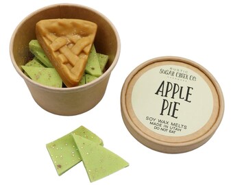 Apple Pie Brittle Soy Wax Melts For Warmer: Handmade Wax Melt Shapes, Home Fragrance
