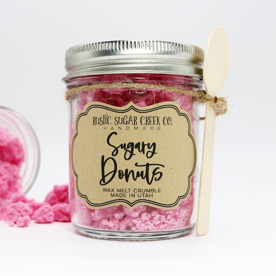 Sugary Donuts Wax Melt Crumble Wax Melts For Warmer Wax Melts Etsy