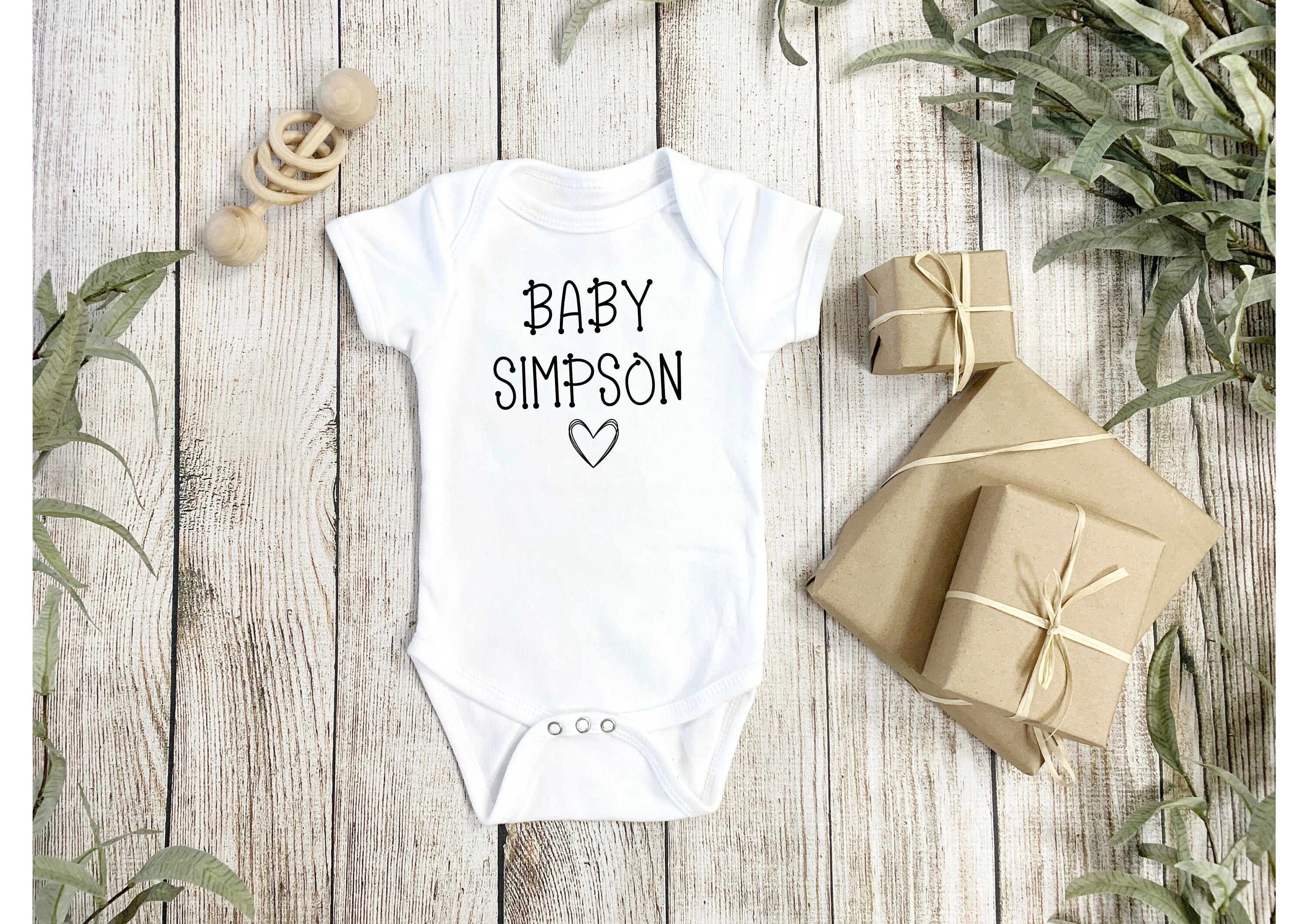 Personalised Baby Vest Baby Announcement Vest Personalised Etsy UK