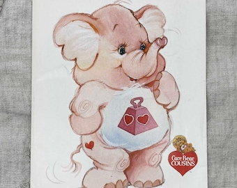 Butterick 3368 Lotsa Heart Elephant Care Bear Cousins Sewing Pattern - Uncut 18" Toy
