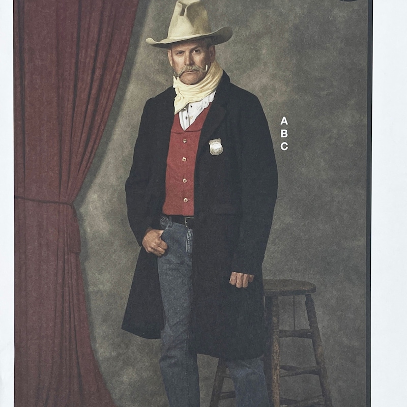 mens western shawl