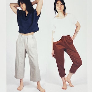 Sew House Seven - Padrão de costura para calças soltas - Tamanho 00-20 (quadril 34-50") - Sem corte (FF)