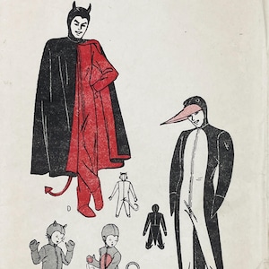 Buterick 4695 - 1940s Costumes for Masquerade or Fancy Dress Sewing Pattern - Size 10-12 (30") - Factory Cut