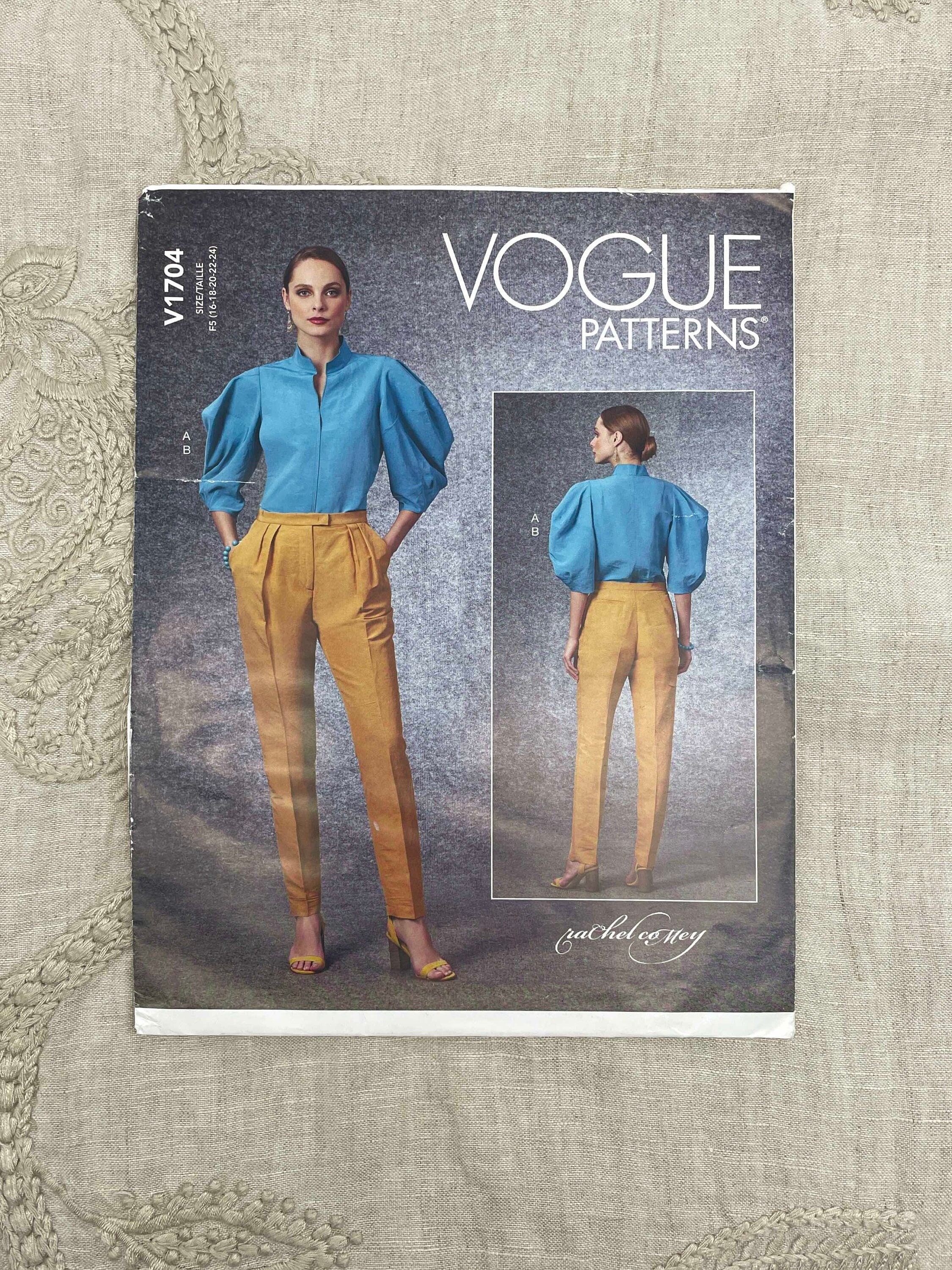 Sewing Pattern for Womens Pants, High Waisted Jeans Pattern, Cropped Pants  Pattern, Mccalls 8045, Size 6-14 and 14-22, Uncut FF -  Canada