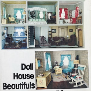 Vogue 1772 - Miniature Doll House Beautifuls Sewing Pattern - Size 1:12 - Uncut (FF)