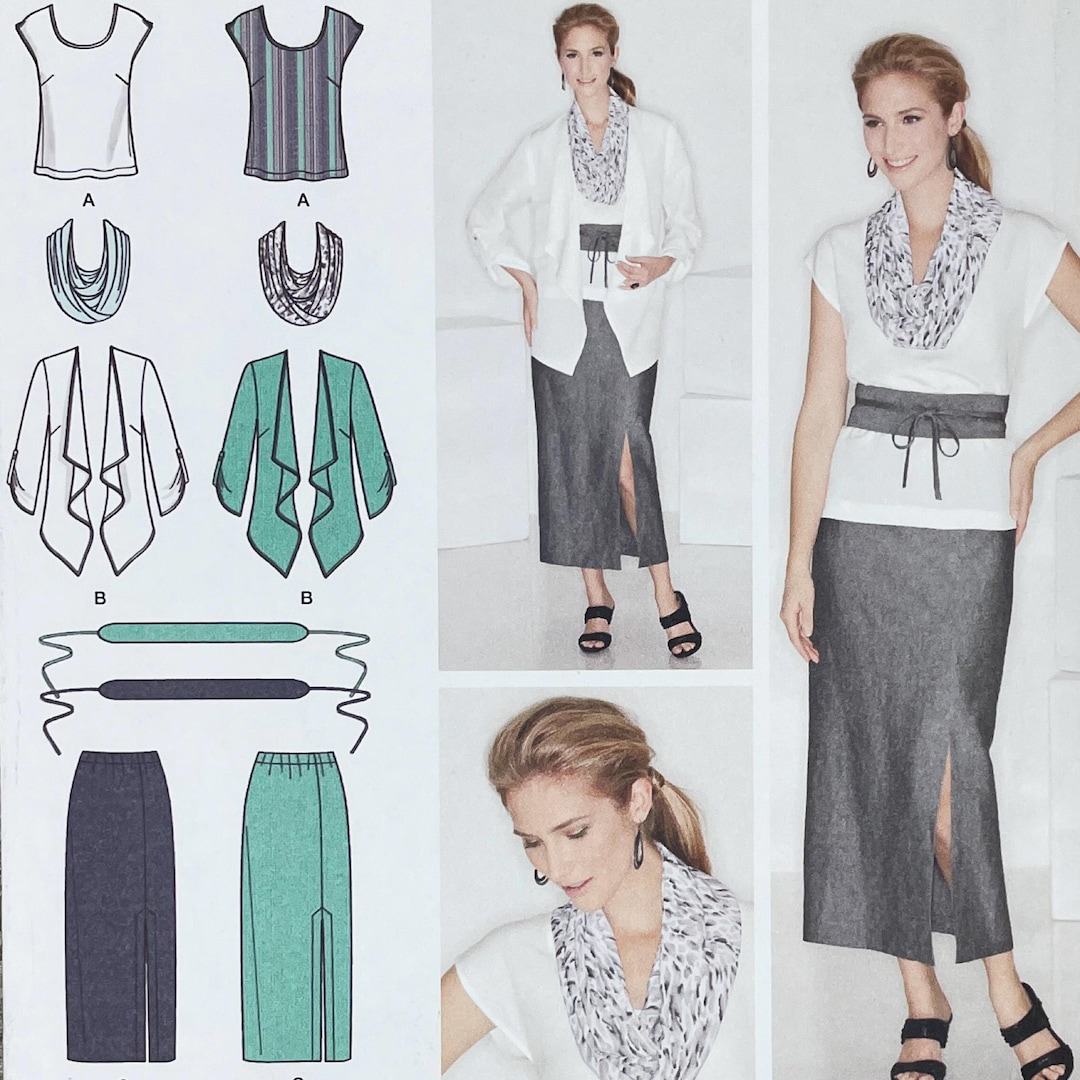 Simplicity 1920 Misses' Capsule Wardrobe Sewing Pattern - Uncut Size 10 ...