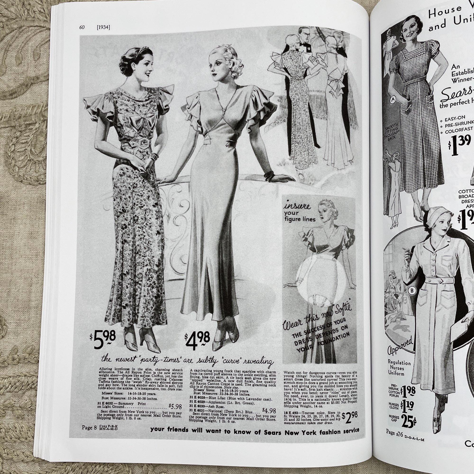 シアーズカタログに掲載された1930年代の日常ファッション集 - ステラ