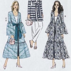 Vogue 9377 - Cottagecore Romantic Jacket and Belt Pattern - Size XS-M (29.5-36&quot;) - Uncut (FF)