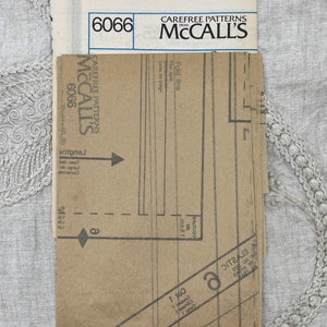 McCall's 6066 1970s Easy Halter Sundress Pattern Size 6-8 30.5-31.5 Uncut FF image 2