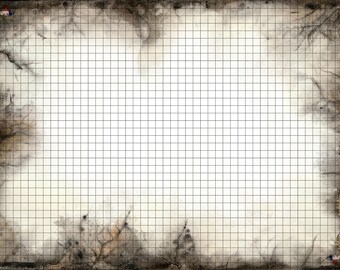 1 inch grid tabletop rpg mats (available in different sizes and costs)