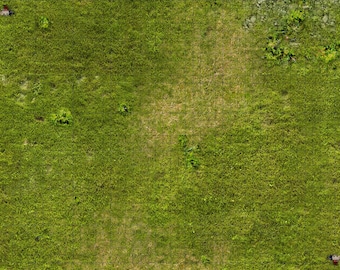 Grass Themed 1 inch grid tabletop rpg mats (available in different sizes and costs)
