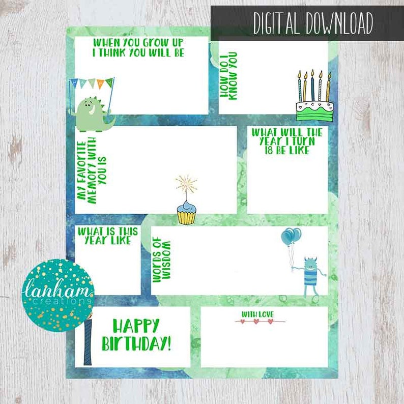 Time Capsule, First Birthday, Time Capsule, Monster Birthday, Monster Party, Little Monster, Little Monster Party, Boy 1st Birthday image 3