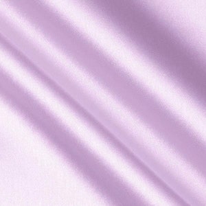 Crepe Back Satin Bridal Fabric Draper-Prom-Wedding-Soft 58&quot;-60&quot; Inches Sold by Yard. Lavender
