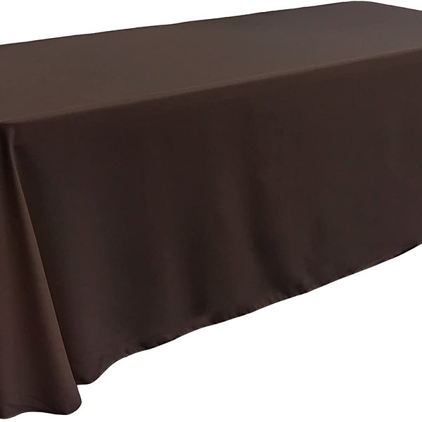 Brown Tablecloth Etsy