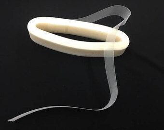 20 yards- 2 Inches Ivory Crinoline Horsehair Braid Trim-wedding-bridal-prom-nightgowns-decorations.