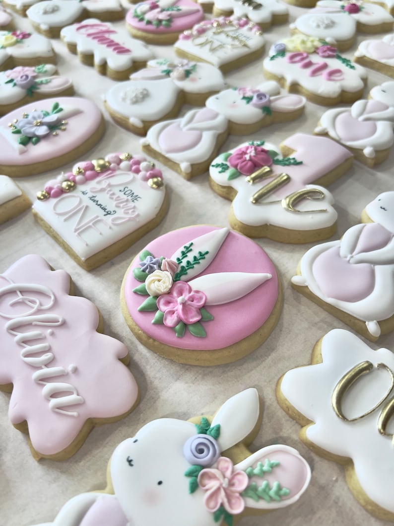 Bunny Royal Icing Cookies, Bunny Party, Some Bunny is Turning One ...