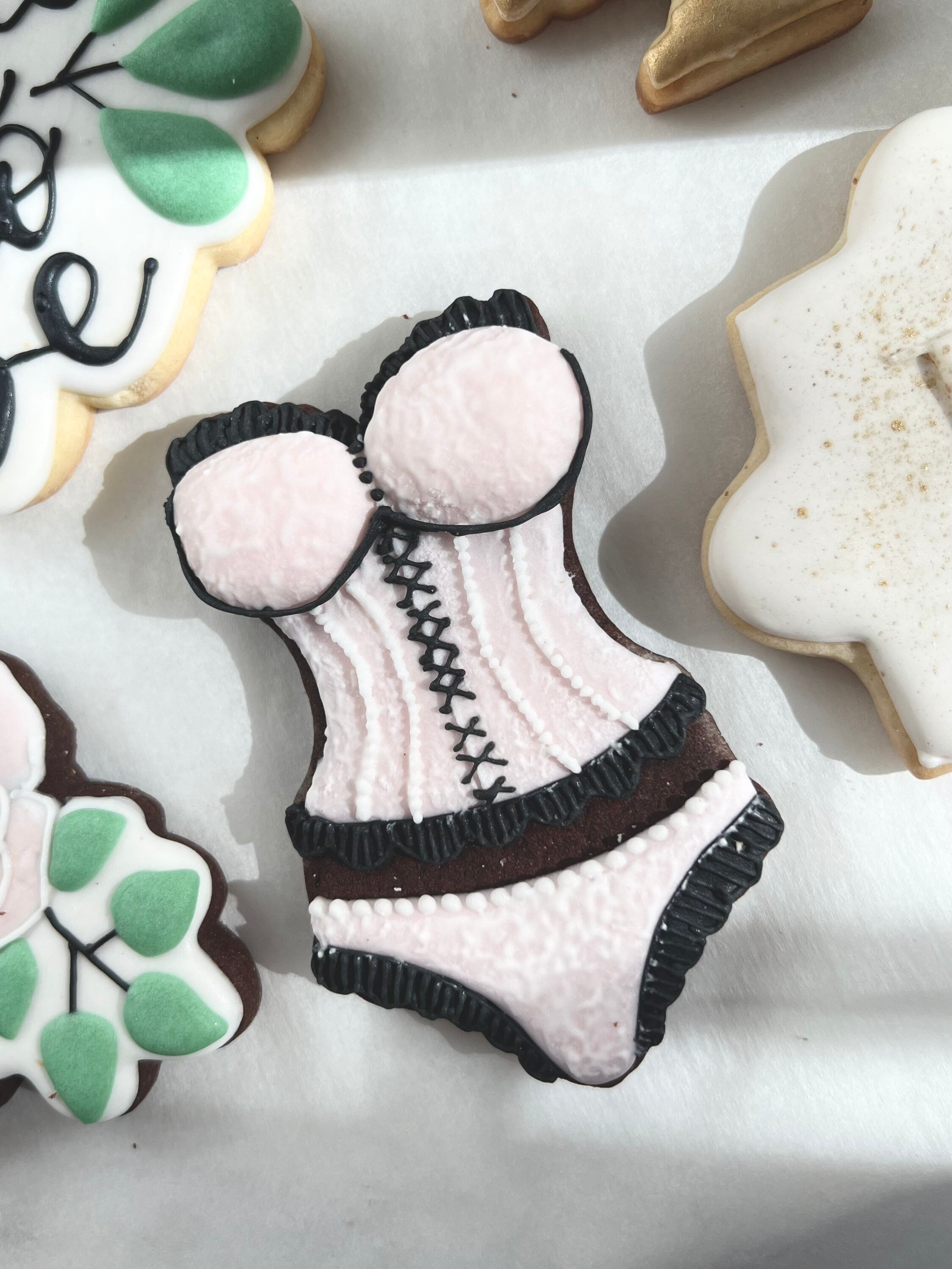Bridal Shower Cookies, Wedding Cookies, Future Mrs Cookies, Corsets ...