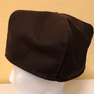 Medieval men&#39;s hat for reenactment, LARP & living history | Handmade accessory for medieval markets