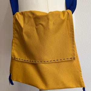 Medieval shoulder bag, pilgrim bag, bread bag, medieval reenactment, LARP