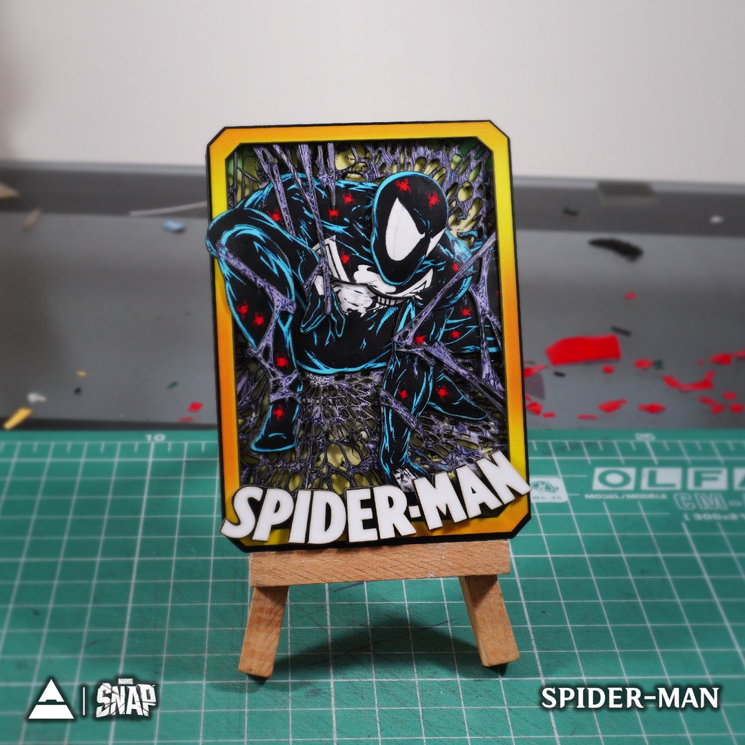 WOLVERINE Marvel Snap – 3D Card Custom | 3D Marvel Snap Shadowbox - 100%  Handmade Art | Personalized Card for Marvel Gift/Collection/Fan