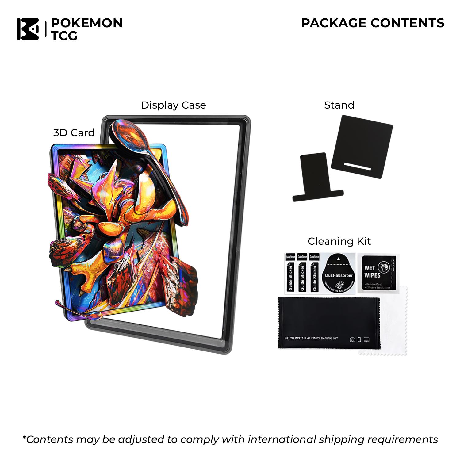 ALAKAZAM Pokemon TCG  Handcrafted 3D Card | Pokemon Themed Shadowbox -  Artisan Crafted | Pokemon Fan/collector Gift - Etsy