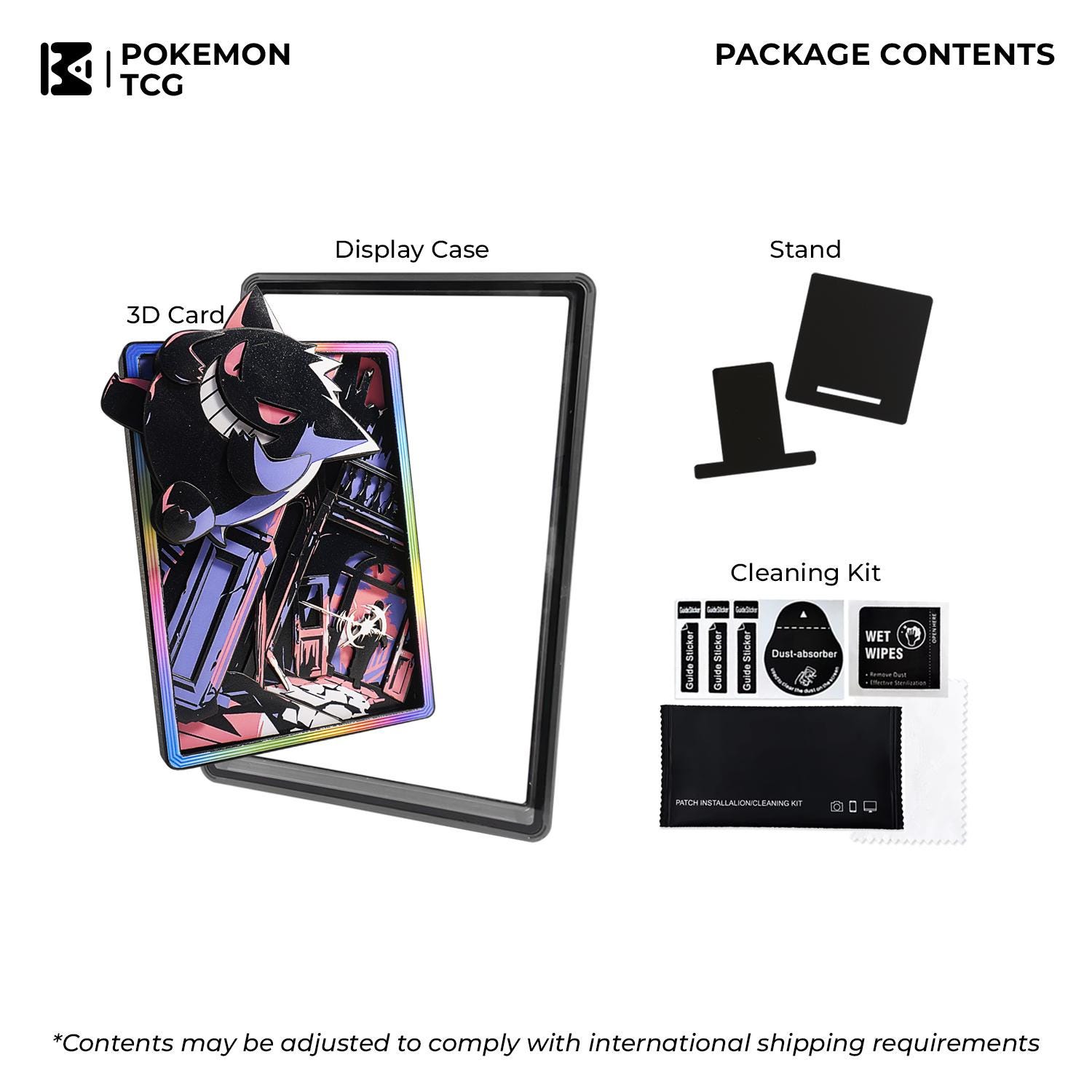 GENGAR Pokemon TCG  Customized 3D Card | Handmade Artistic Shadowbox -  Exclusive Marvel Art | Gift for Pokemon Fans - Etsy