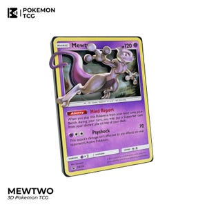Pokemon Sammelkartenspiel - 3D Karte Individuell | Shadowbox Kunst - komplett handgefertigt | Best Custom für Pokemon Sammler