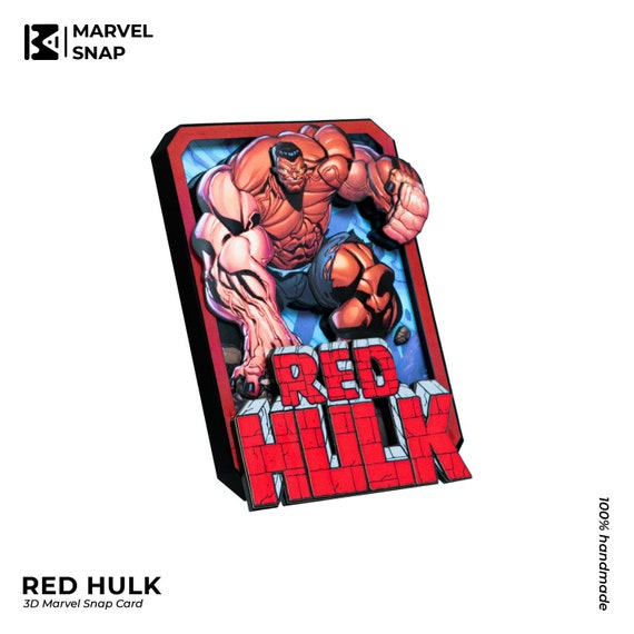 MARVEL 3Dレアカード 3D Card Marvel SNAP inspired (Fan-art