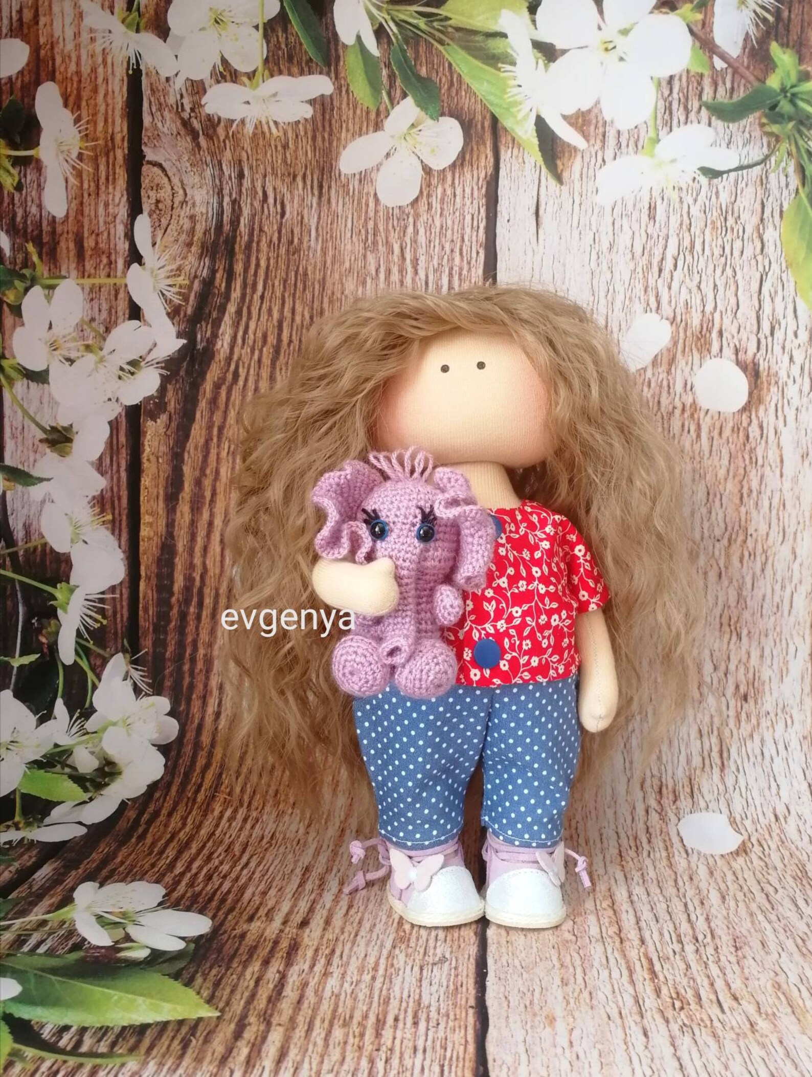 Cloth doll set Doll with removable clothes Outfit Game doll Etsy