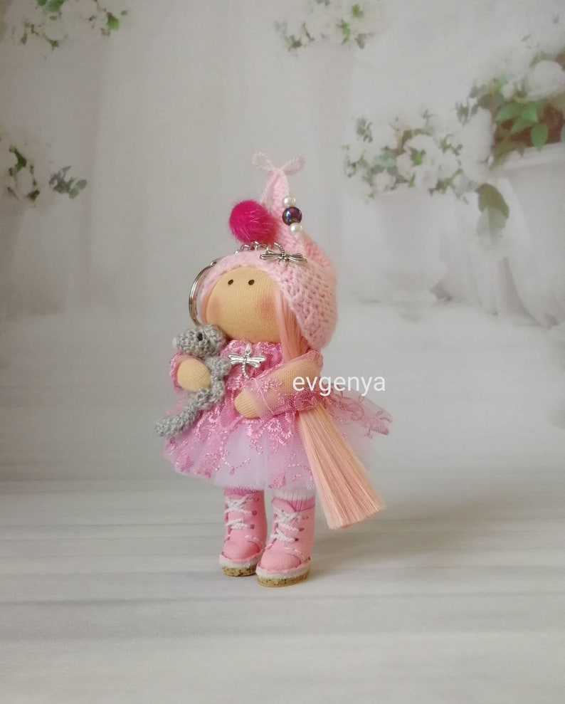 Doll keychains Dolls Keychains Interior dolls Textile dolls Tilda Puppet Accessories