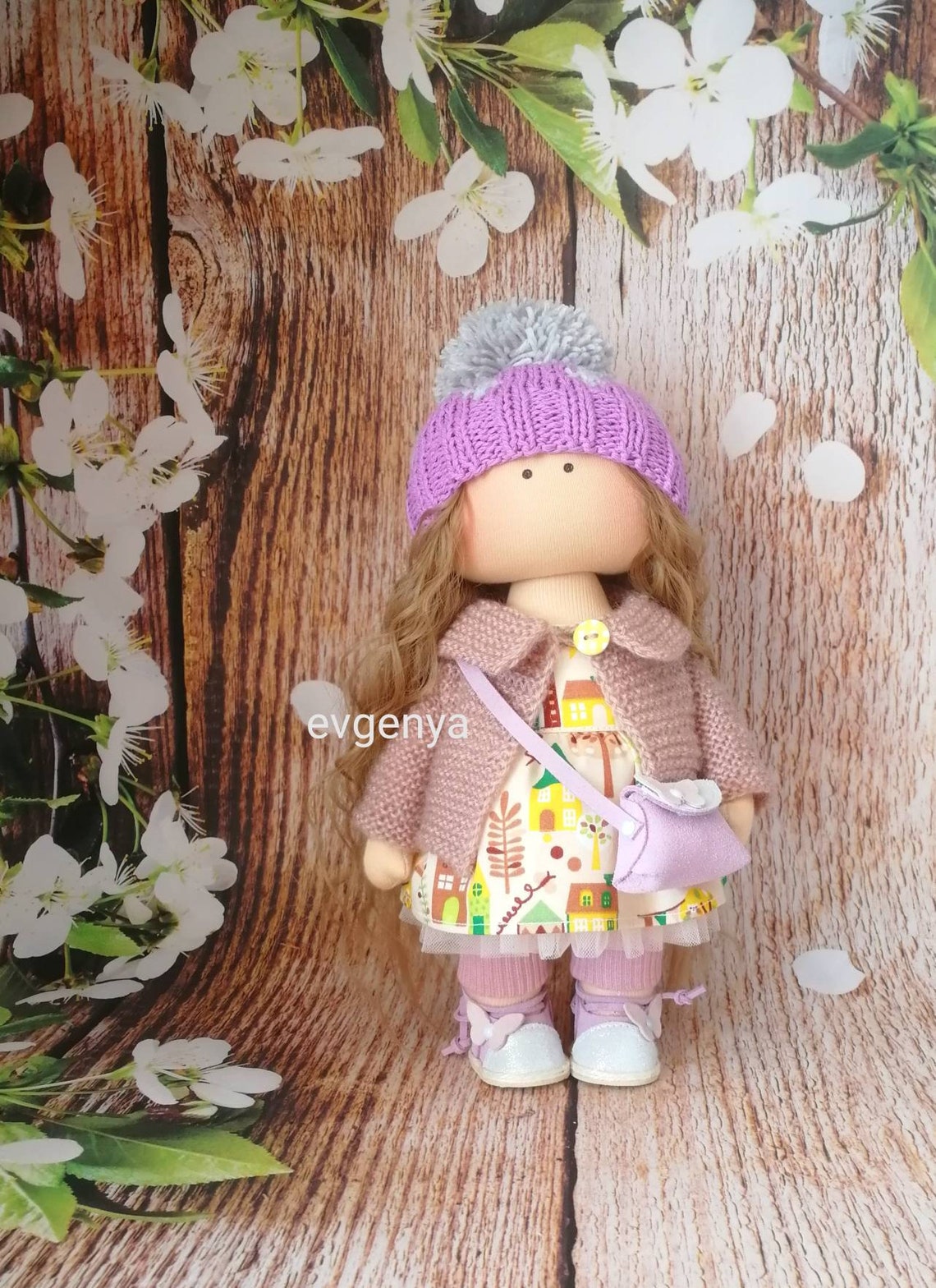 Cloth doll set Doll with removable clothes Outfit Game doll Etsy