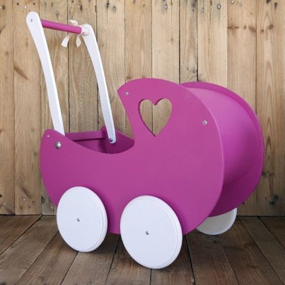 wooden baby pram walker