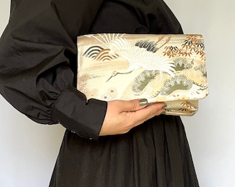 Japanese Obi crossbody (clutch) bag